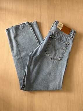 NWT Levi's Light Blue Straight Leg Denim Jeans
